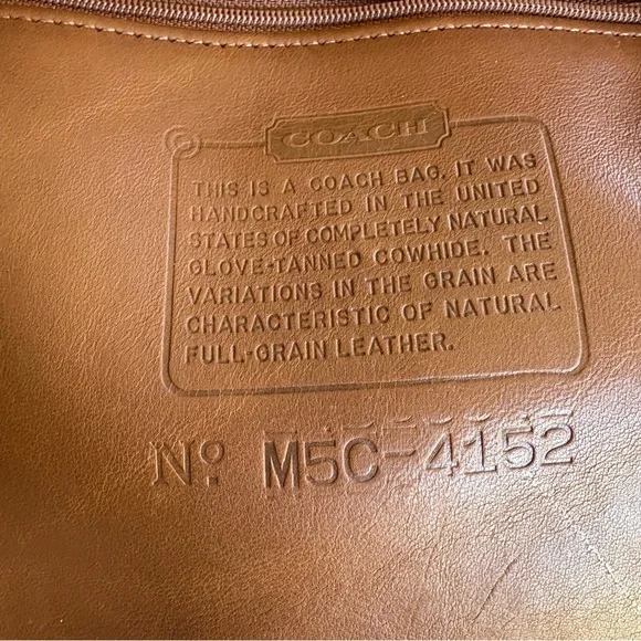 Vintage Coach Bantam Bag Small Convertible Backpack British Tan United States - Picture 11 of 14